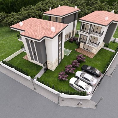 Villen zum Verkauf in 4+1 Smart Home System in Kusadasi Davutlar
