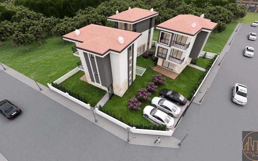 Kuşadası Davutlar'da Projeden 4+1 Akıllı Ev Sisteminde Satılık Villalar